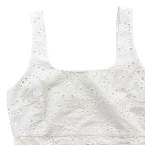 Joie Eyelet Crop Top Large